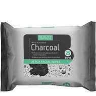 BEAUTY FORMULAS Detoxifying make-up wipes with activated carbon 25 pcs - Make-up Remover Wipes