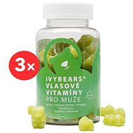 IVYBEARS Hair vitamins for men 3 × 60 pcs - Dietary Supplement