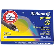 Pelikan Griffix, Blue - Pack of 5 - Rollerball Refill 
