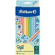 PELIKAN pastelové 12 barev - Pastelky