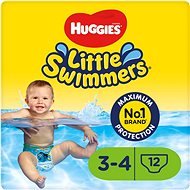 HUGGIES Little Swimmers 3/4 (12 ks) - Plienkové plavky