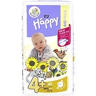 BELLA Baby Happy Maxi Plus veľkosť 4+ (62 ks) - Jednorazové plienky