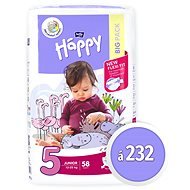 BELLA Baby Happy Junior size 5 (232 pcs) - Disposable Nappies