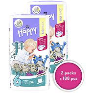 BELLA Baby Happy Junior Extra vel. 6 (2× 54 ks) - Disposable Nappies