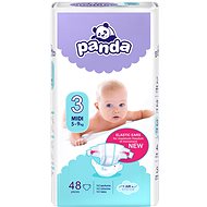 PANDA Midi size 3 (48 pcs) - Disposable Nappies