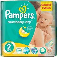Pampers NewBaby Mini Giant Pack 100 pieces - Baby Nappies
