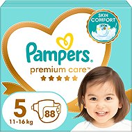 PAMPERS Premium Care Junior size 5 (88 pcs) - Disposable Nappies