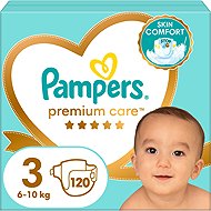 PAMPERS Premium Care Midi size 3 (120 pcs) - Disposable Nappies