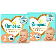 PAMPERS Premium Care Midi vel. 3 (240 ks) - Disposable Nappies