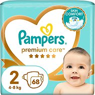 PAMPERS Premium Care Mini size 2 (68 pcs) - Disposable Nappies