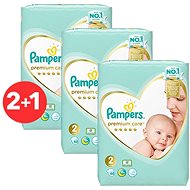 PAMPERS Premium Care Mini size 2 (204 pcs) - Disposable Nappies