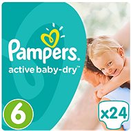 PAMPERS Active Baby-Dry size 6 Extra Large (24 pcs) - Baby Nappies