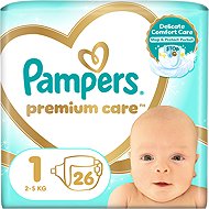 PAMPERS Premium Care Newborn 1 (26 db) - Eldobható pelenka
