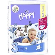 BELLA Baby Happy Midi size 3 (72 pcs) - Disposable Nappies