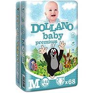 DOLLANO Baby Premium M 68 ks - Detské plienky