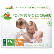 BIO BABBY Mini 3 - 6kg (36 pcs) - Disposable Nappies