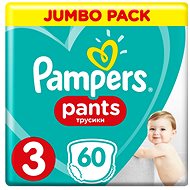 PAMPERS Jumbo Pack size 3 Midi (60 pcs) - Nappies