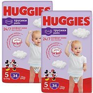 HUGGIES Pants veľkosť 5 (68 ks) - Plienkové nohavičky
