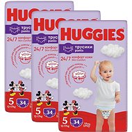 HUGGIES Pants size 5 (102 pcs) - Nappies