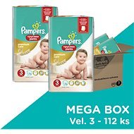 PAMPERS Pants Premium Care Midi vel. 3 Megabox (112 ks) - Nappies