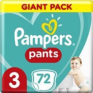 PAMPERS Pants size 3 (72 pcs) - Nappies