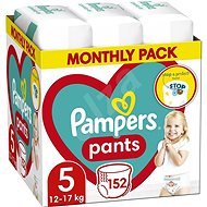 PAMPERS Pants Size 5 (2x 152 Pcs) - 2-Month Supplies - Nappies