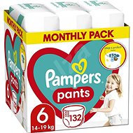 PAMPERS Pants Size 6 (2 x 132 Pcs) - 2-Month Supplies - Nappies