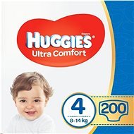 HUGGIES Ultra Comfort Jumbo size 4 (200 pcs) - Disposable Nappies