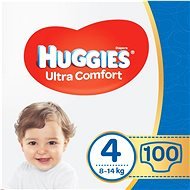 HUGGIES Ultra Comfort Jumbo Size 4 (2× 50 Pcs) - Baby Nappies