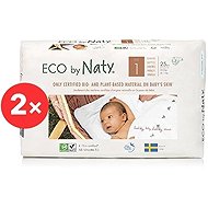NATY Newborn size 1 (2×25 pcs) - Disposable Nappies