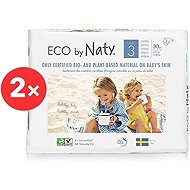 NATY Midi size 3 (2×30 pcs) - Disposable Nappies