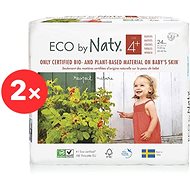 NATY Maxi+ size 4+ (2×24 pcs) - Disposable Nappies