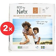 NATY Junior size 5 (2×22 pcs) - Disposable Nappies