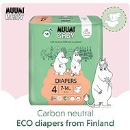 MUUMI BABY Maxi size 4 - Monthly Pack EKO Nappies (138 pcs) - Eco-Friendly Nappies