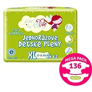MonPeri Classic Mega Pack size. XL (136 pcs) - Disposable Nappies