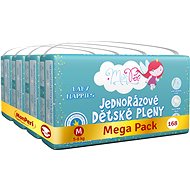 MonPeri Classic Mega Pack size. M (168 pcs) - Disposable Nappies