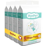 MonPeri ECO Comfort Mega Pack size M (224 pcs) - Baby Nappies