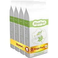 MonPeri ECO Comfort Mega Pack Size XL (184 pcs) - Eco-Friendly Nappies