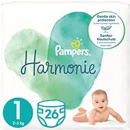 PAMPERS Harmonie veľkosť 1 (26 ks) - Jednorazové plienky