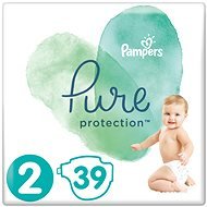 PAMPERS Pure Protection Size 2 (39 pcs) - Baby Nappies