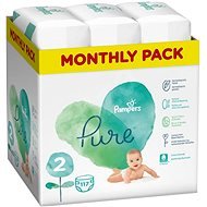 PAMPERS Pure Protection Size 2 (117 pcs) - Baby Nappies