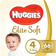 HUGGIES Elite Soft veľ. 4 (66 ks) - Detské plienky