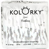 KOLORKY DAY Feather size M (21 pcs) - Eco-Friendly Nappies