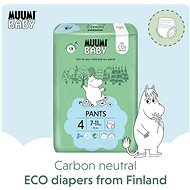 Muumi Baby Pants Maxi, size 4 (40pcs) - Eco-Frendly Nappy Pants