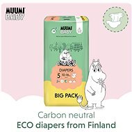 Muumi Baby BIGPACK, size 5 (66pcs) - Eco-Friendly Nappies