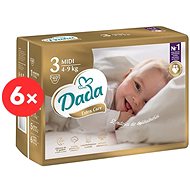 DADA Extra Care MIDI Size 3, 6× 40 Pcs - Baby Nappies