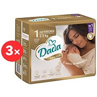 DADA Extra Care Newborn Size 1, 6× 26 Pcs - Baby Nappies
