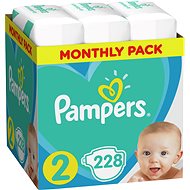 PAMPERS New Baby Size 2 (228 Pcs) - Baby Nappies