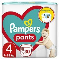 PAMPERS Pants veľ. 4 (30 ks) - Plienkové nohavičky