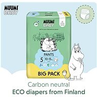 Muumi Baby Pants Maxi+ size 5 (54 pcs) - Eco-Frendly Nappy Pants